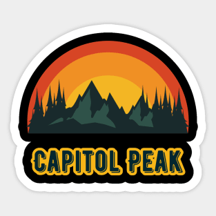 Capitol Peak Sticker